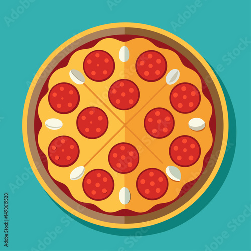 pizza illustraton