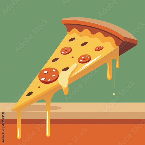 pizza illustraton