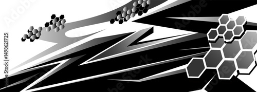 vector racing background, line and star pattern design and with attractive colors. suitable for car wraps