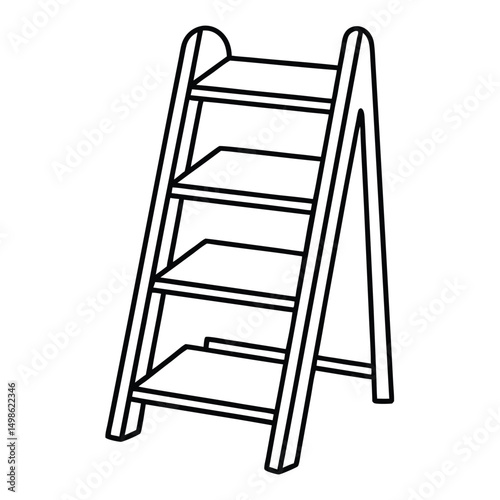 illustration of ladder