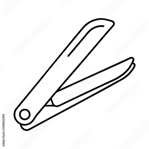 paper clip isolated
