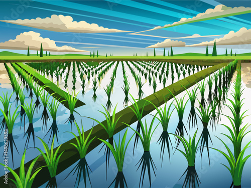 rice field