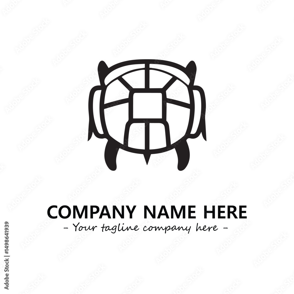Obraz premium Turtle logo design vector illustration