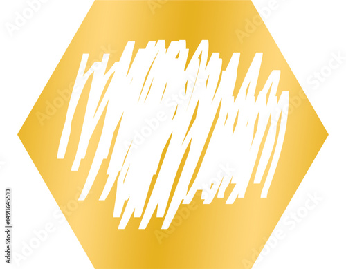  lottery scratch on golden silver shiny badges vector design template.