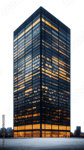 Corporate building exterior urban environment skyscraper photography modern architecture nighttime viewpoint cityscape concept