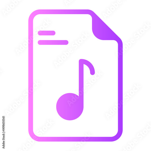 file gradient icon