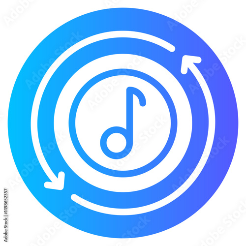exchange gradient icon