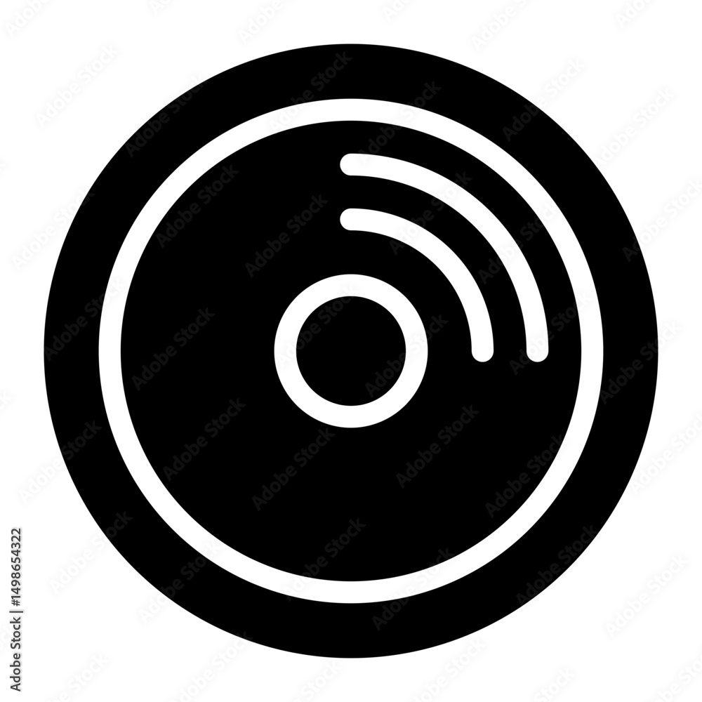 disc glyph icon disc glyph icon