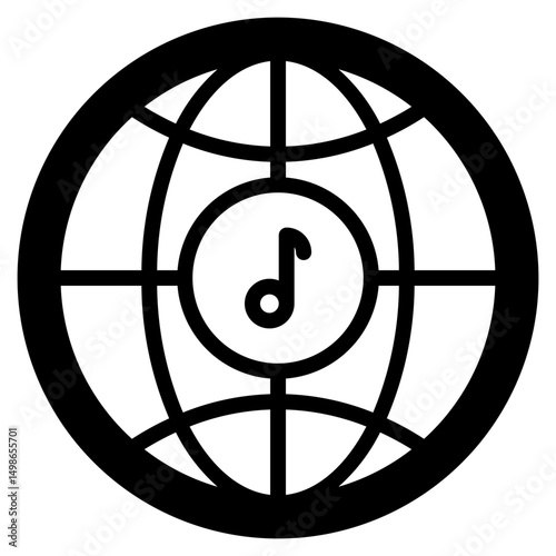 global glyph icon