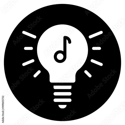 idea glyph icon