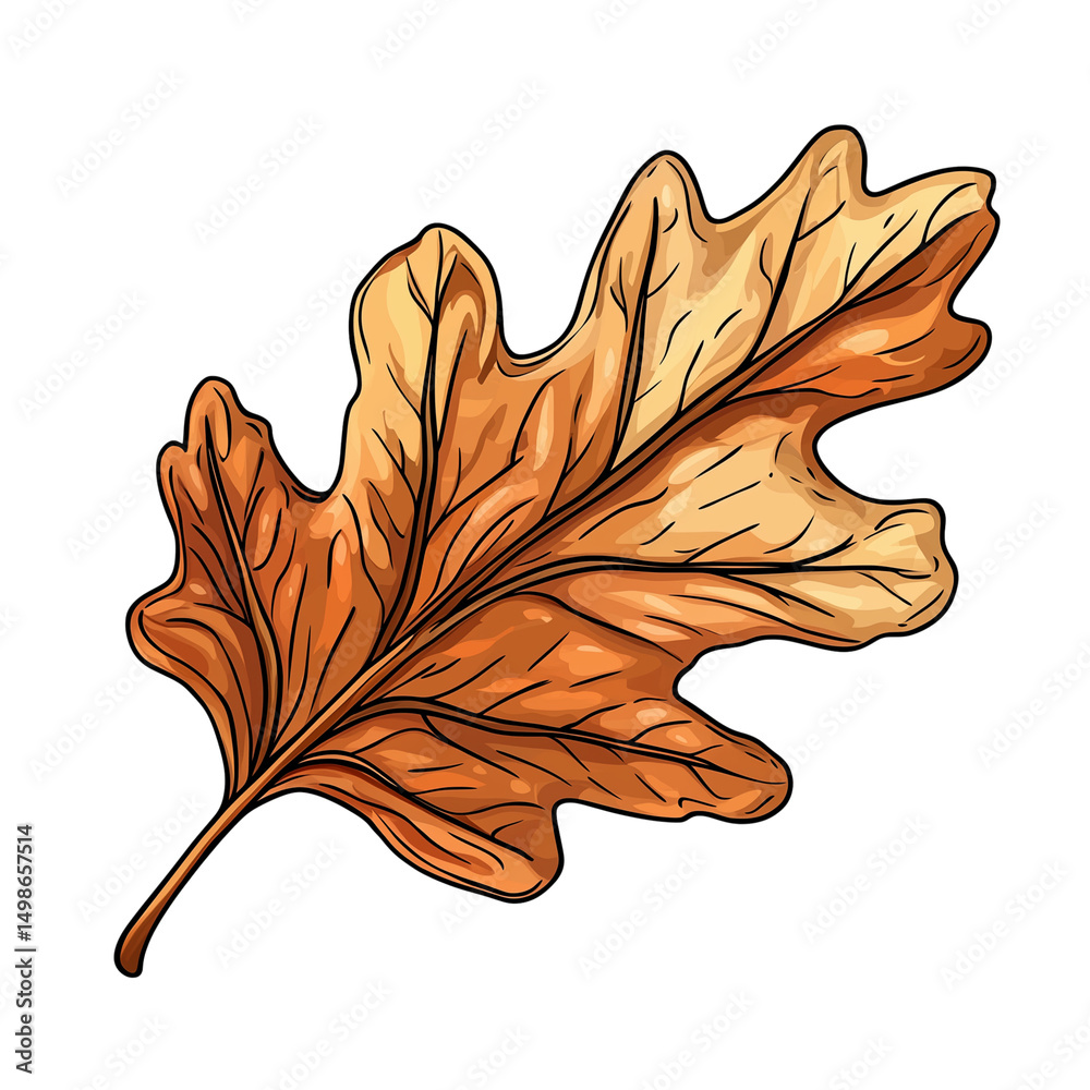 Obraz premium Autumn Leaf Collection Artwork - 55