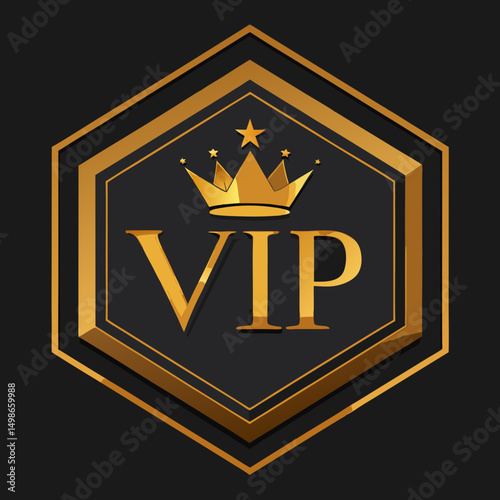 golden star badge