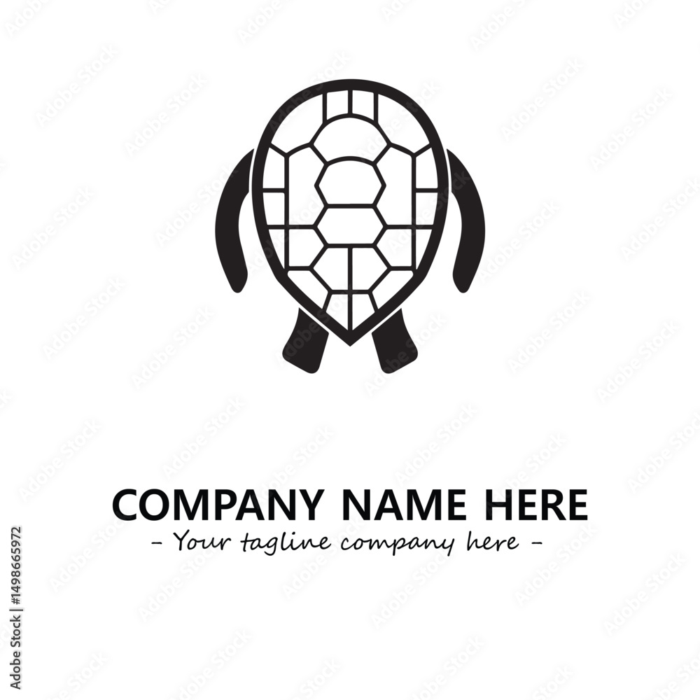 Obraz premium Turtle logo design vector illustration