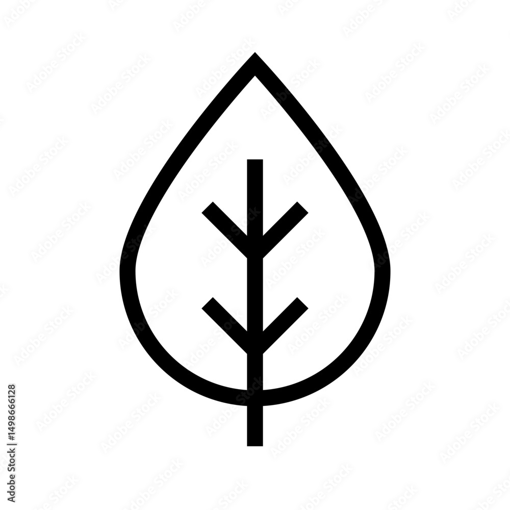 Obraz premium Leaf Drop