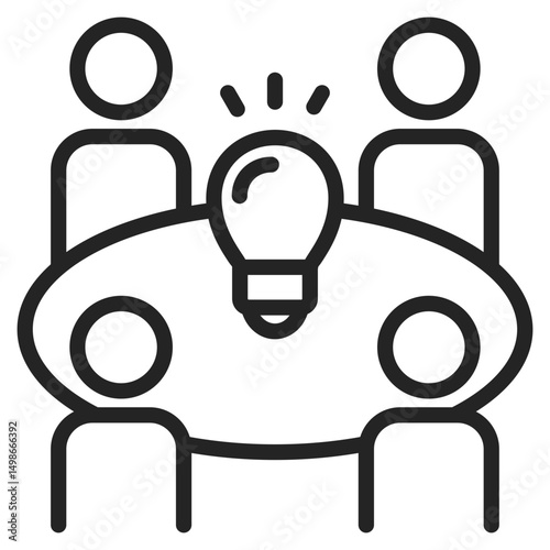 Brainstorming  Icon 