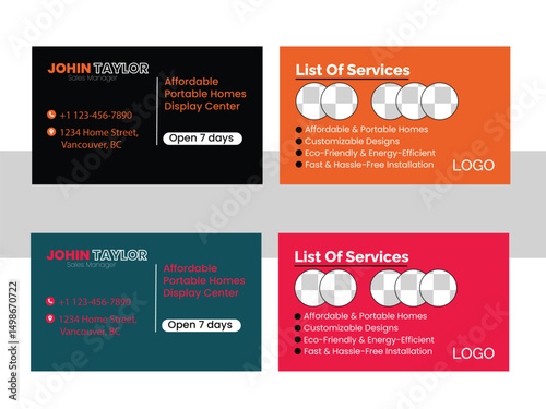 Business card design template, Clean professional business card template, visiting card, business card template.