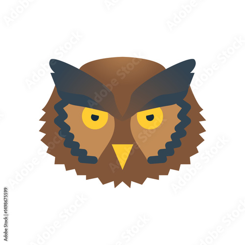 Owl Face Icon