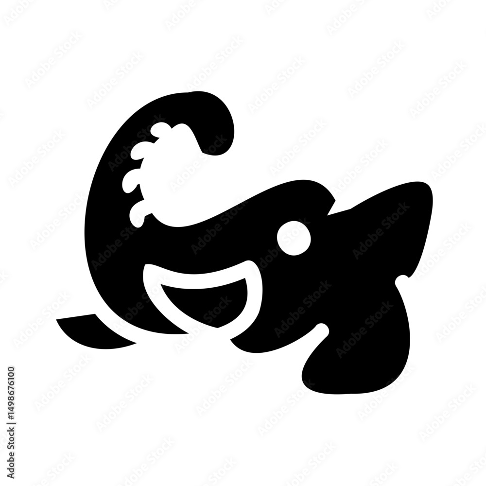 Obraz premium Elephant trunk Icon
