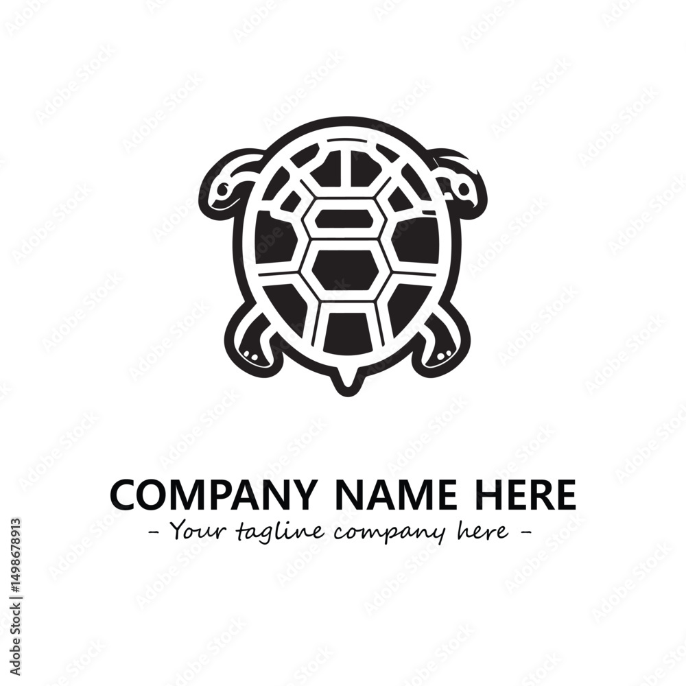 Fototapeta premium Turtle logo design vector illustration