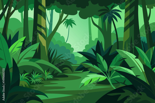 palm tree and palm trees