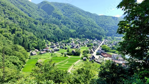 白川郷　夏