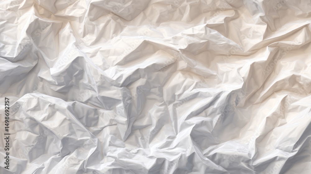 Obraz premium Abstract Textured White Fabric