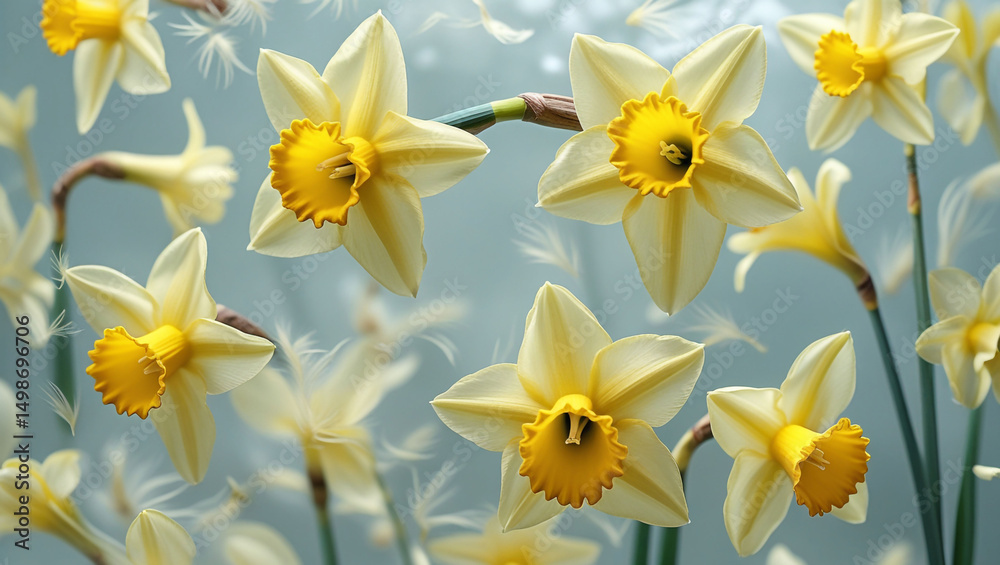 Fototapeta premium daffodils in spring
