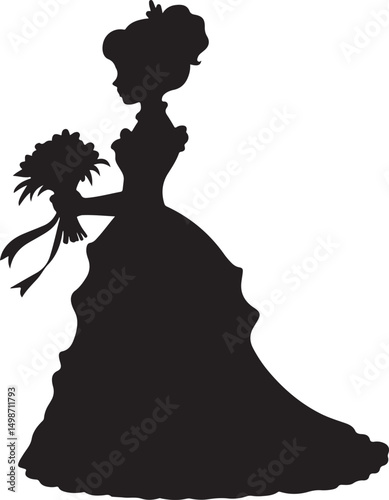 Bride & Groom SVG – Romantic Wedding Silhouette Design

Wedding Couple Vector – Elegant Clipart for Marriage Themes

Bridal Silhouette SVG – Bride and Groom for Invitations & Gifts

Romantic Couple Cl