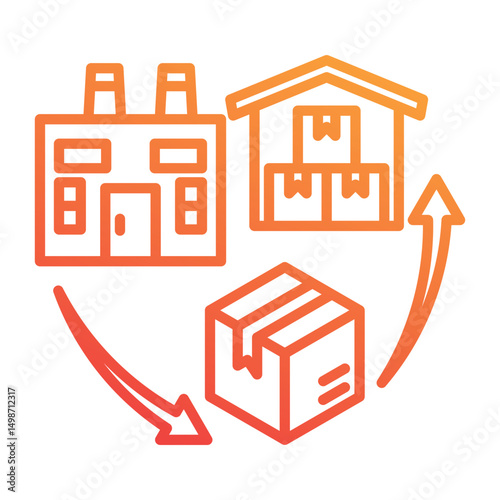 Third Party Logistics Icon