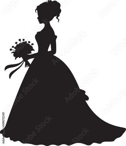 Bride & Groom SVG – Romantic Wedding Silhouette Design

Wedding Couple Vector – Elegant Clipart for Marriage Themes

Bridal Silhouette SVG – Bride and Groom for Invitations & Gifts

Romantic Couple Cl