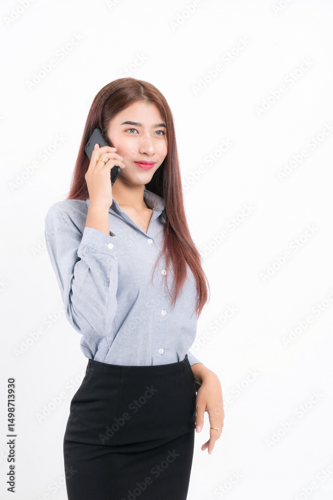 Call center operator woman. Call center operator woman.