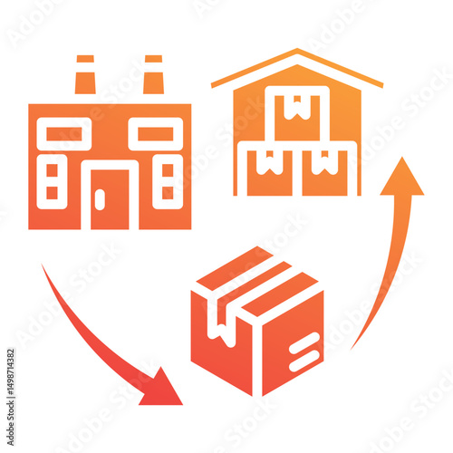 Third Party Logistics Icon