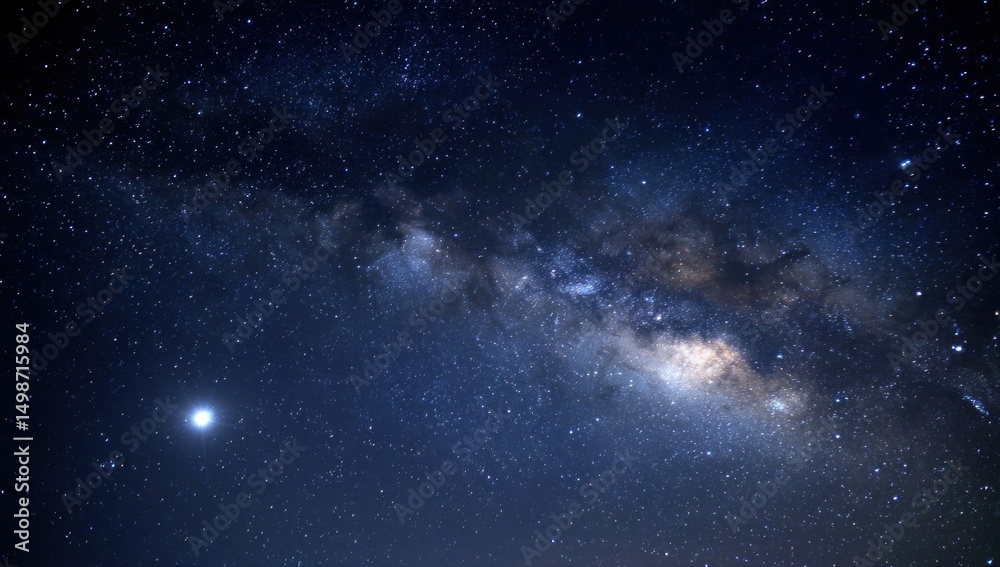 Fototapeta premium Milky Way Galaxy Night Sky