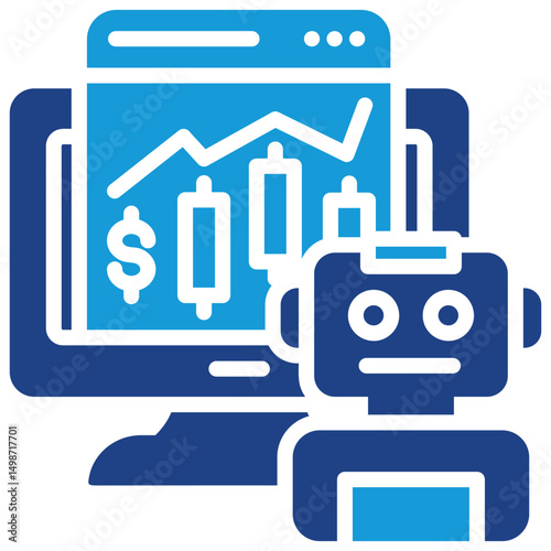 Trading Assistant Bot Icon