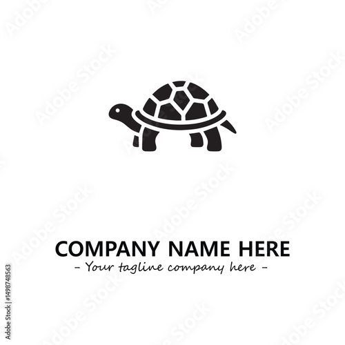Turtle logo design vector illustration