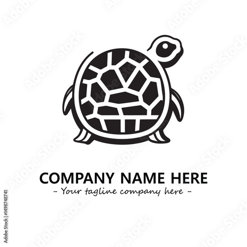 Turtle logo design vector illustration