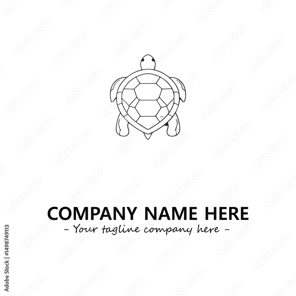 custom made wallpaper toronto digitalTurtle logo design vector illustration
