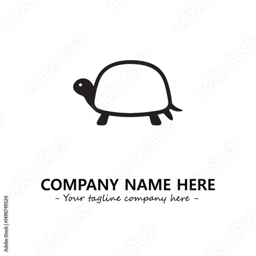 Turtle logo design vector illustration