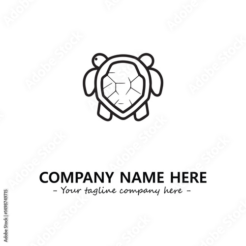Turtle logo design vector illustration