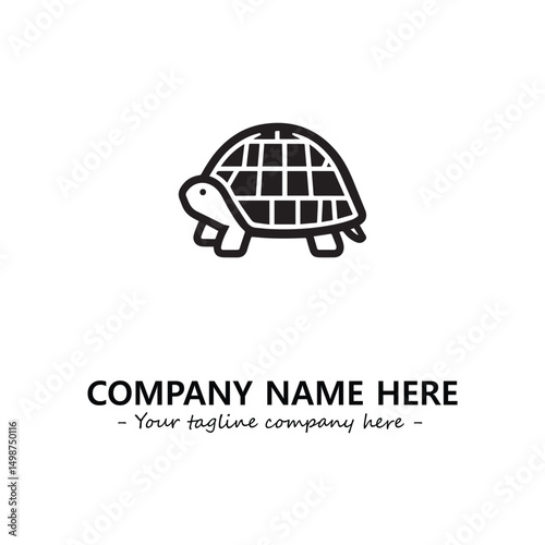 Turtle logo design vector illustration