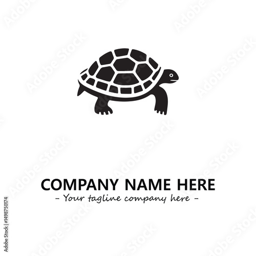 Turtle logo design vector illustration