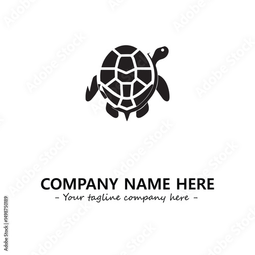 Turtle logo design vector illustration