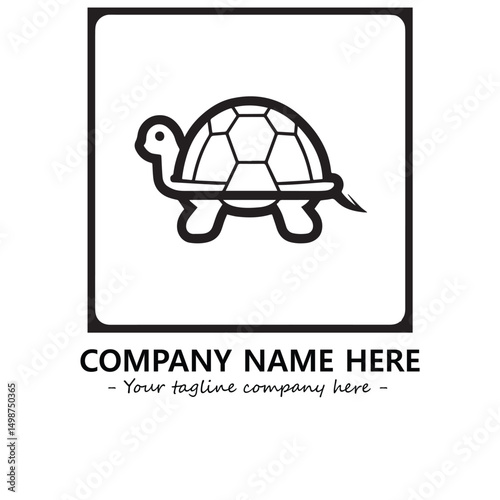 Turtle logo design vector illustration