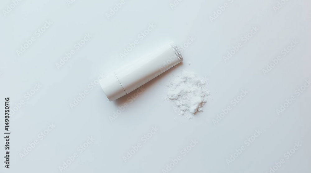 White Powder in Tube Texture, Consistency, and Application White Powder in Tube Texture, Consistency, and Application