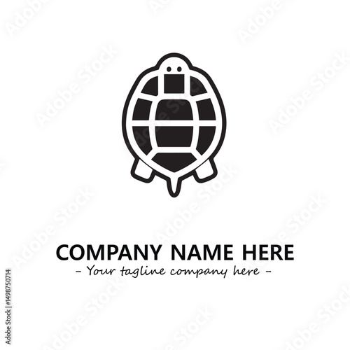 Turtle logo design vector illustration