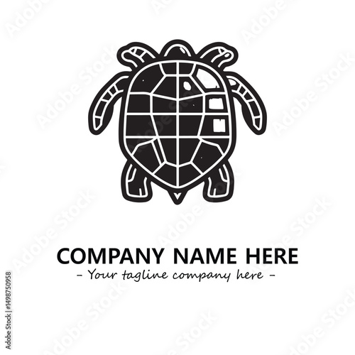 Turtle logo design vector illustration