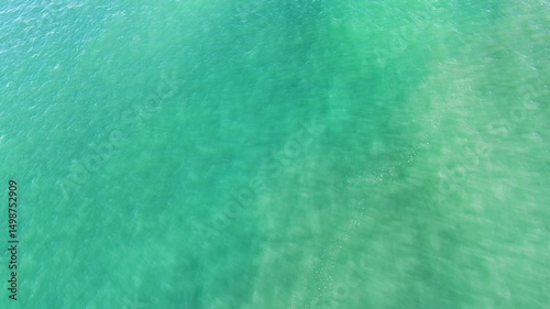 Wallpaper Mural Calm Turquoise Water Surface in Motion Torontodigital.ca
