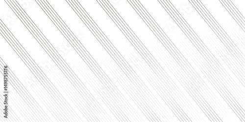 Minimal fabric pattern abstract background oblique stripe diagonal line wave parallel black chevron digital vector illustration art pattern.	
