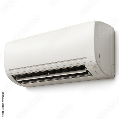 air conditioner isolated on white