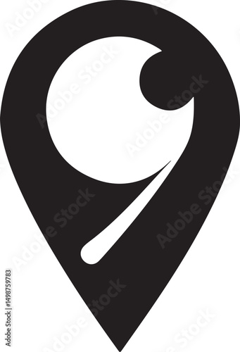 Location pin icon photo